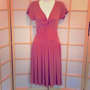 Anthro Cap-sleeved Jersey Dress Dolan T-Shirt size M